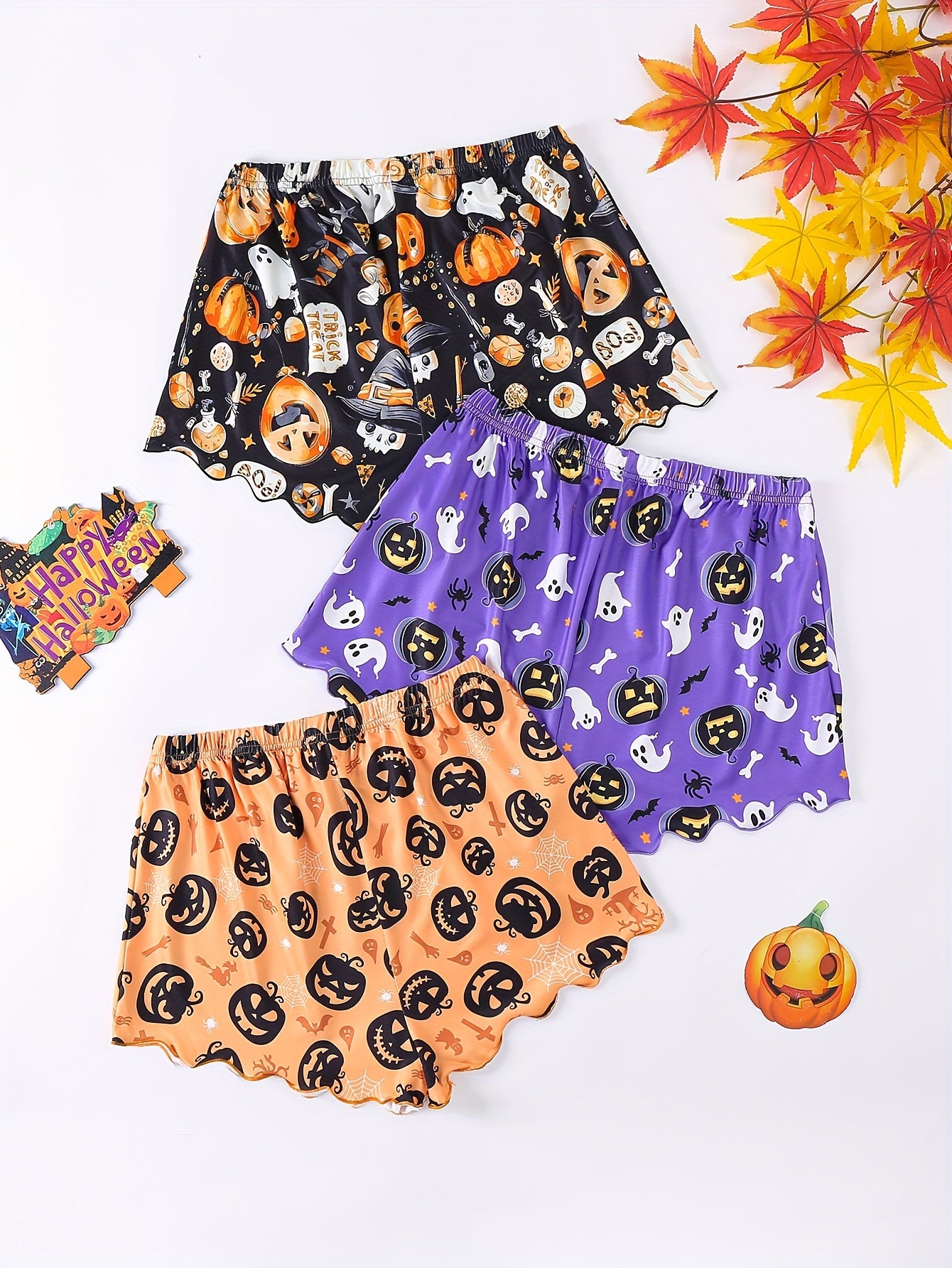 Halloween Sleep Shorts Set