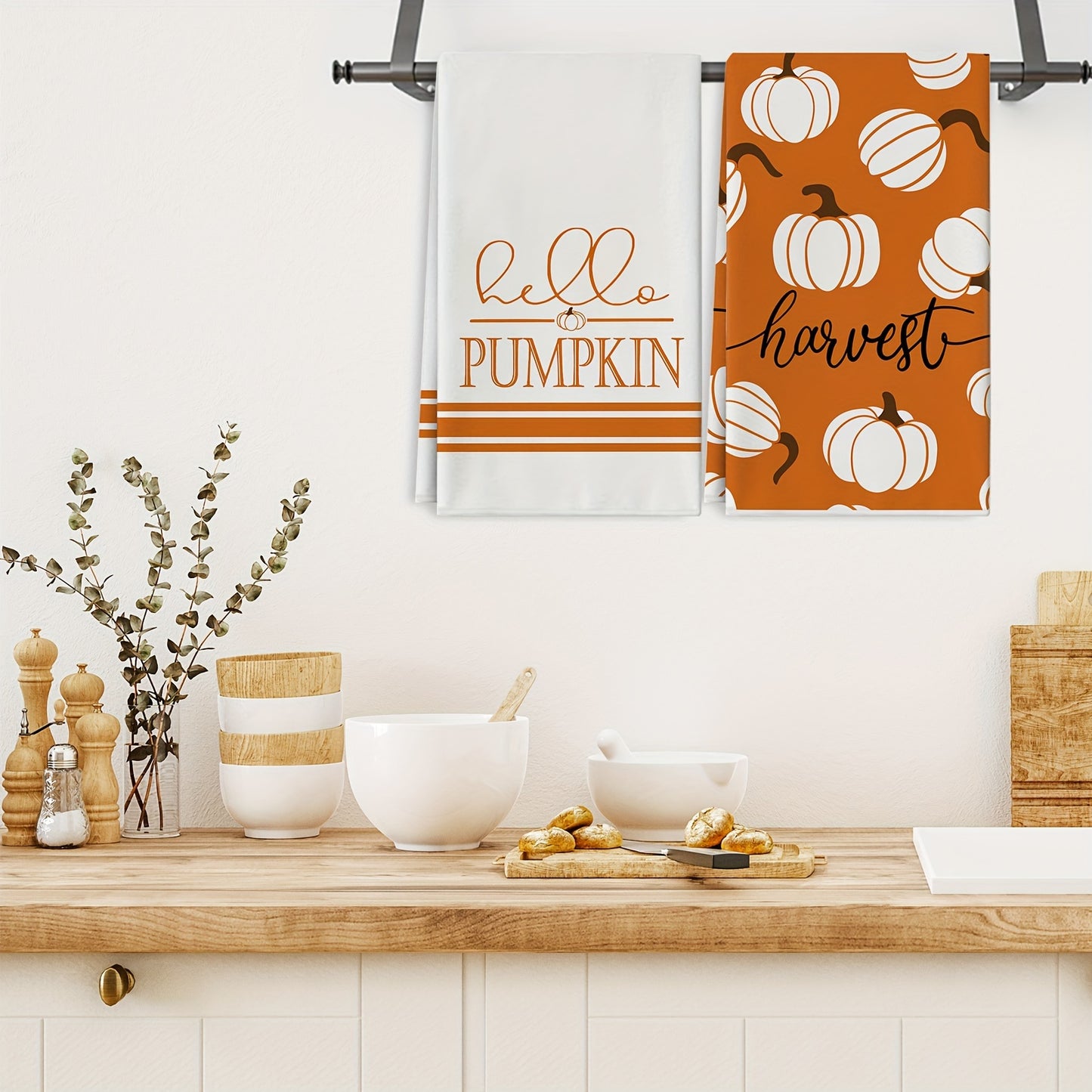 4-Piece Fall Harvest Kitchen Towel Set