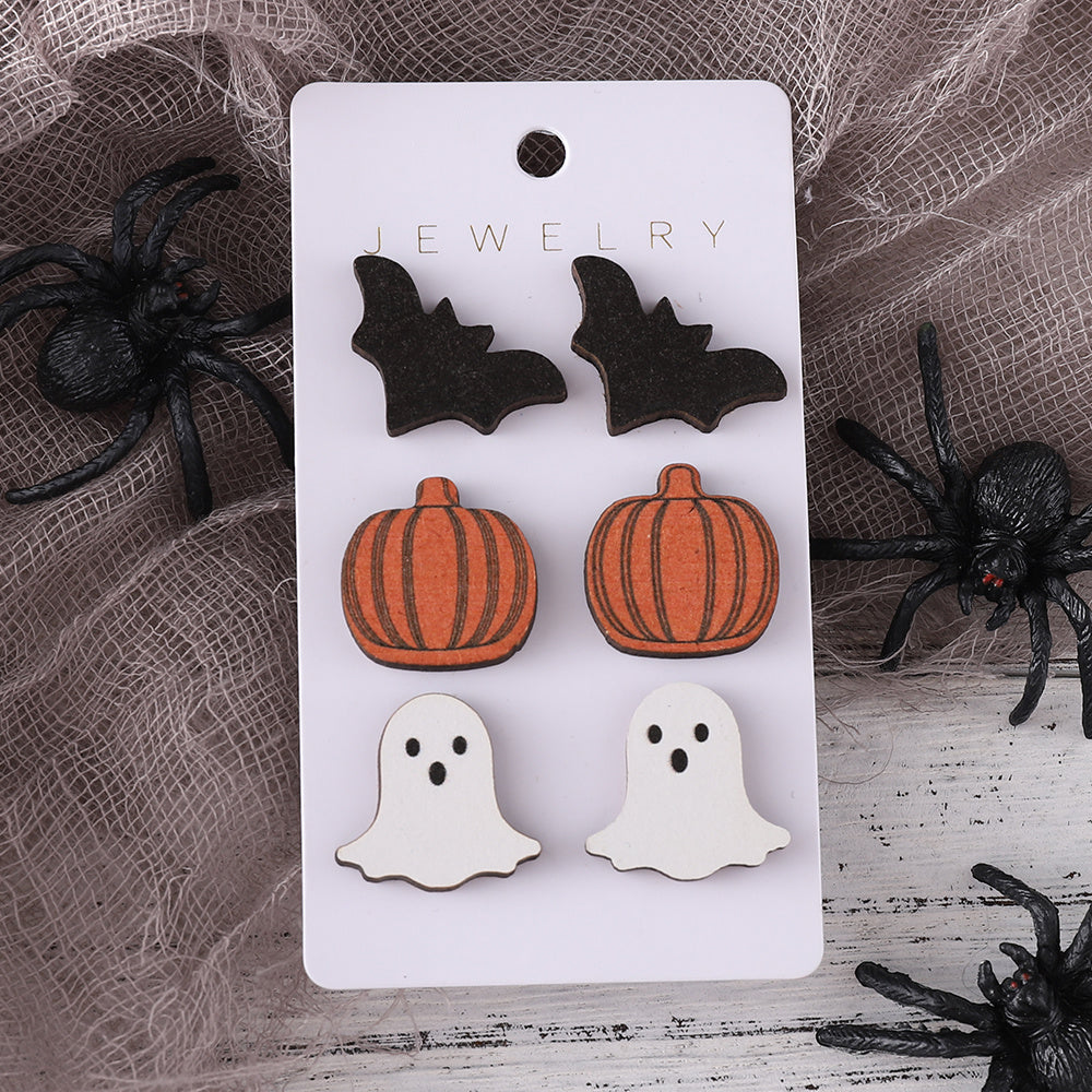 Halloween Stud Earrings Set