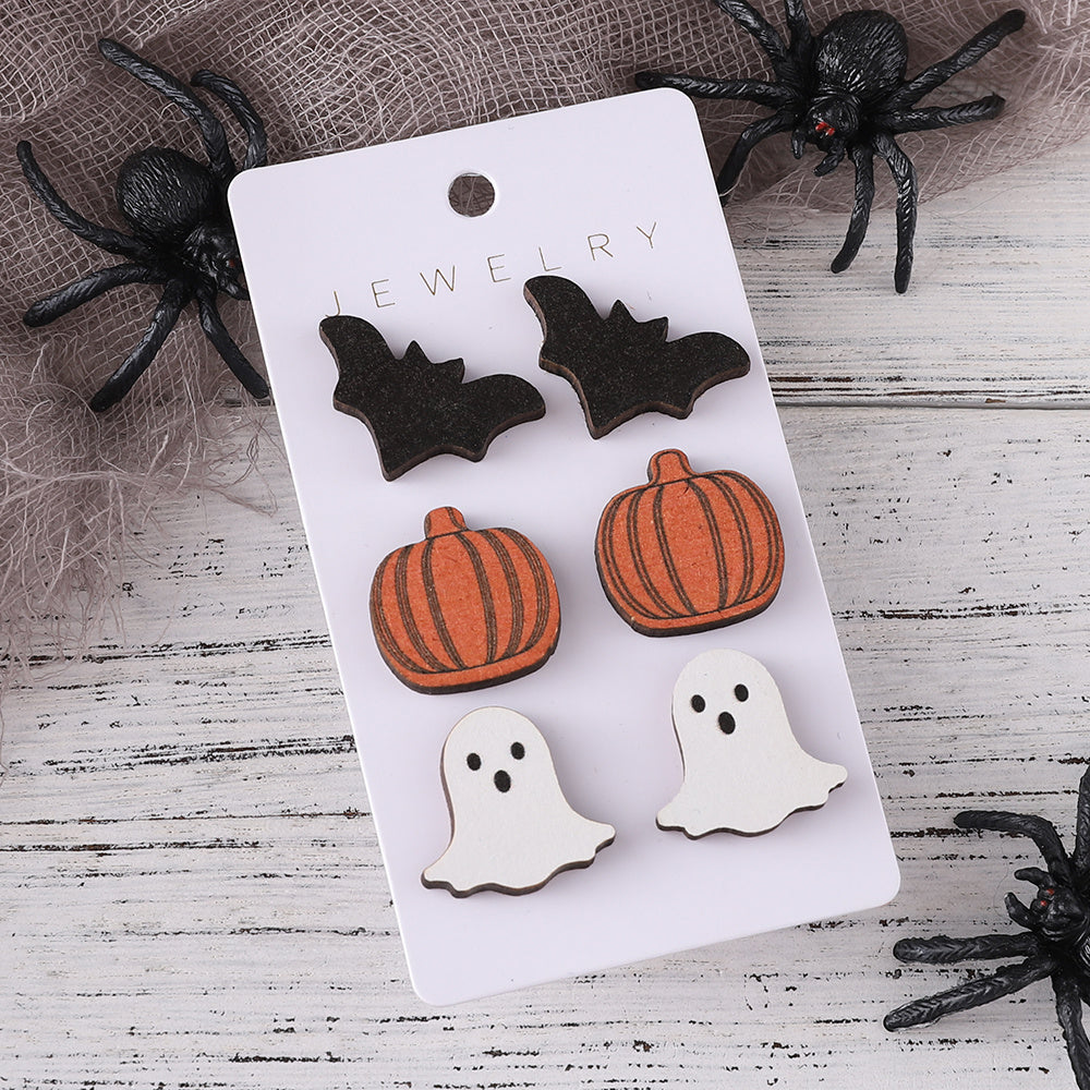 Halloween Stud Earrings Set