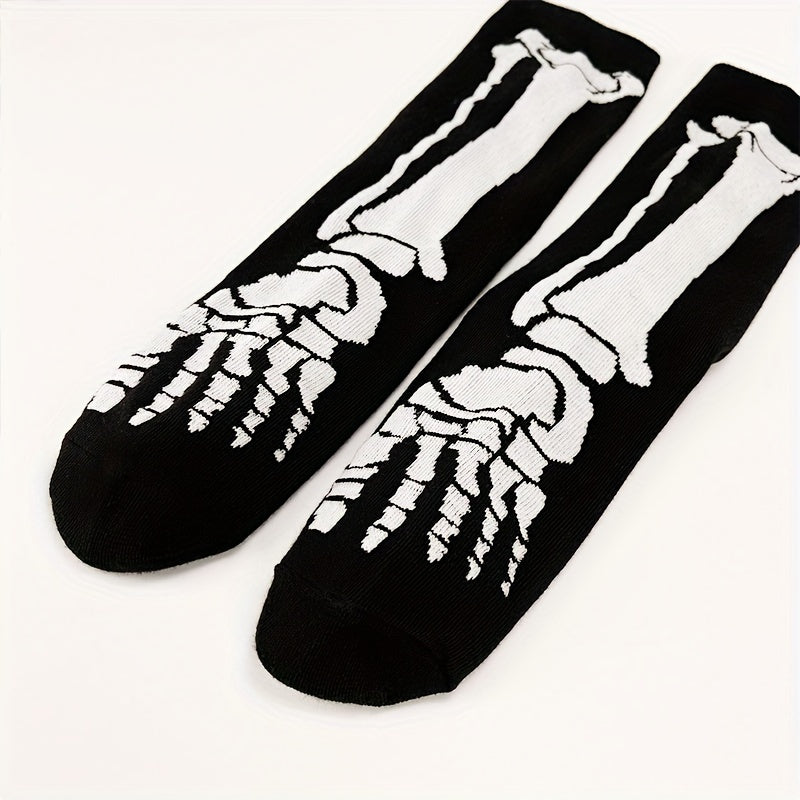 Whimsical Halloween Mid-Calf Socks Set