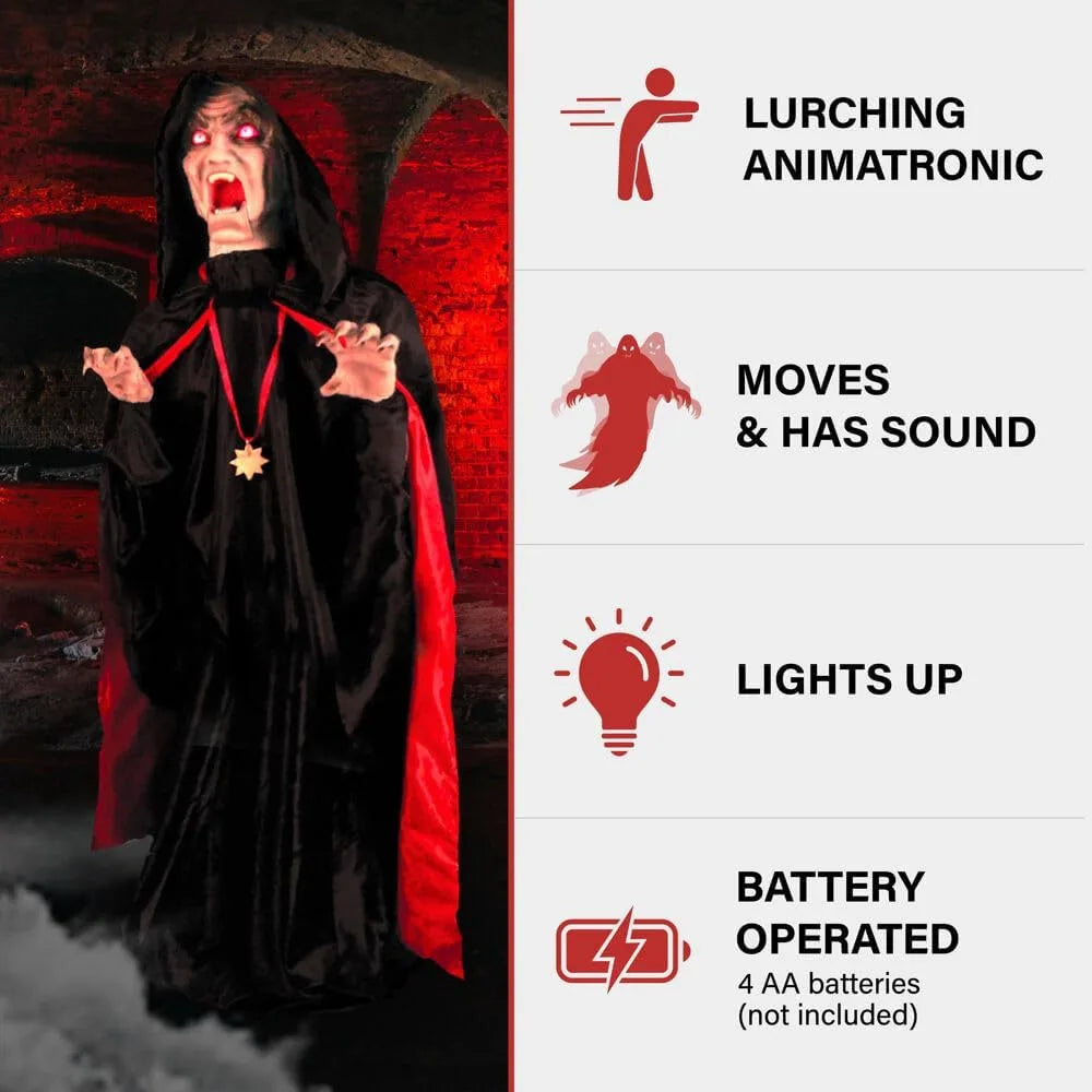 Halloween Motion-Activated Lurching Vampire