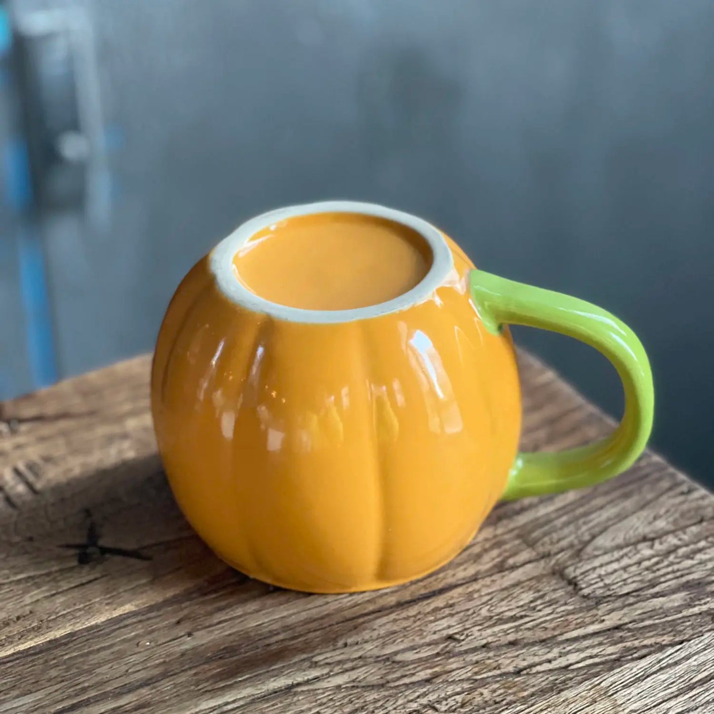 Halloween Pumpkin Ceramic Cup