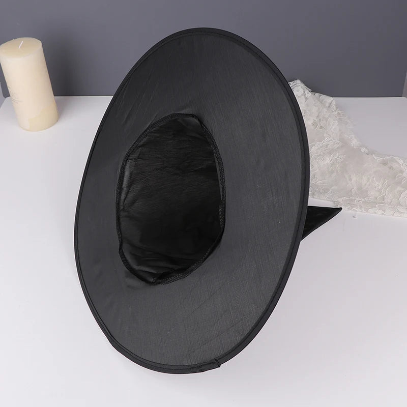 Halloween Black Witch Hat Cap