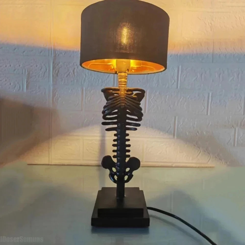 Skull Table Lamp 2024 Horror Atmosphere