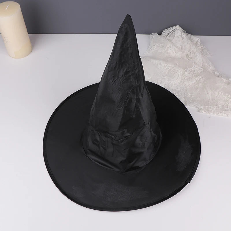 Halloween Black Witch Hat Cap