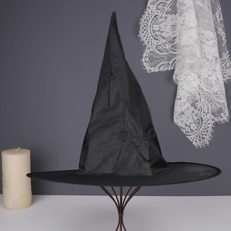 Halloween Black Witch Hat Cap