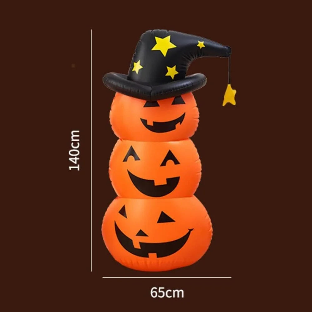 2-Pack Halloween Inflatable Pumpkins