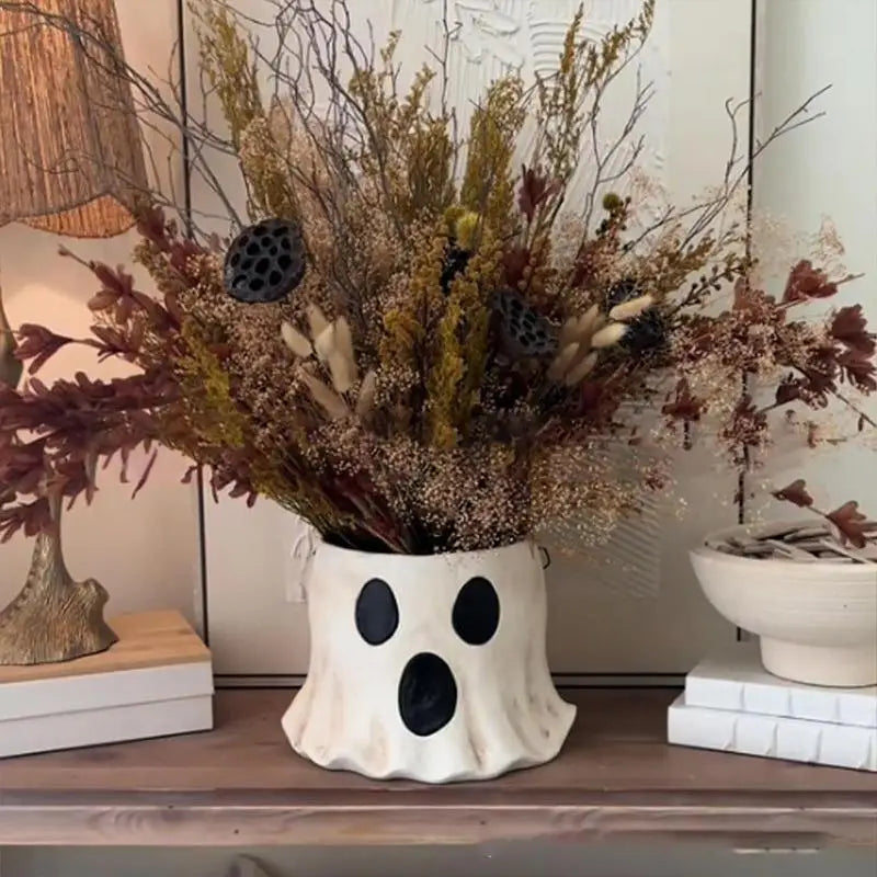 Halloween Ghost Planter