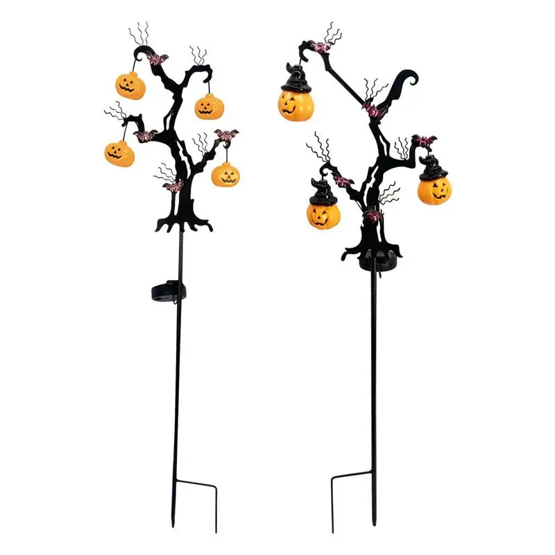 Solar Pumpkin Lights Waterproof Halloween Decor