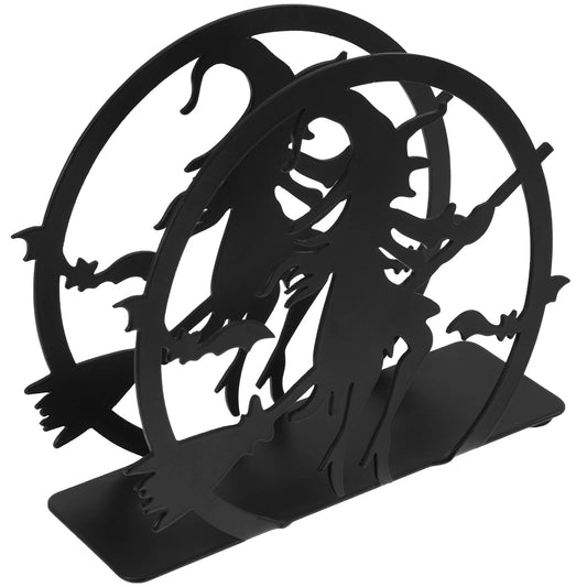 Witch Napkin Holder with Spooky Charm