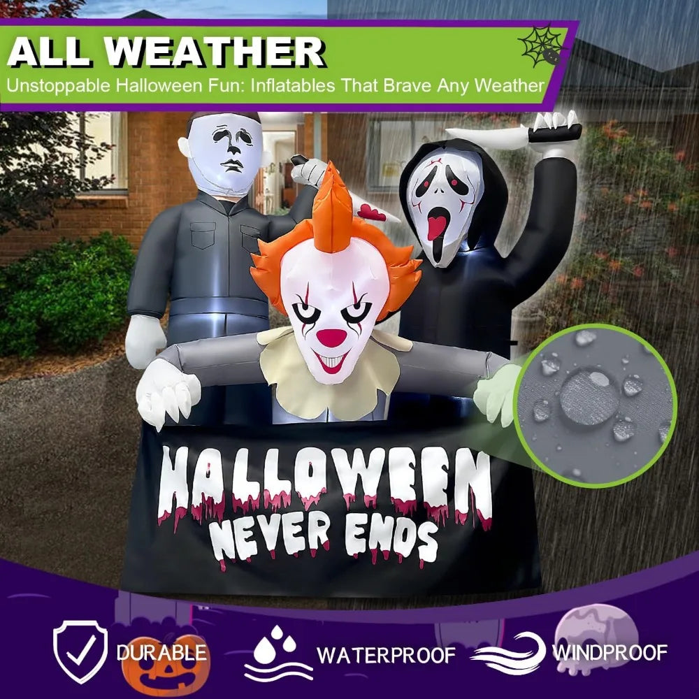 Halloween Inflatable Killers Decoration