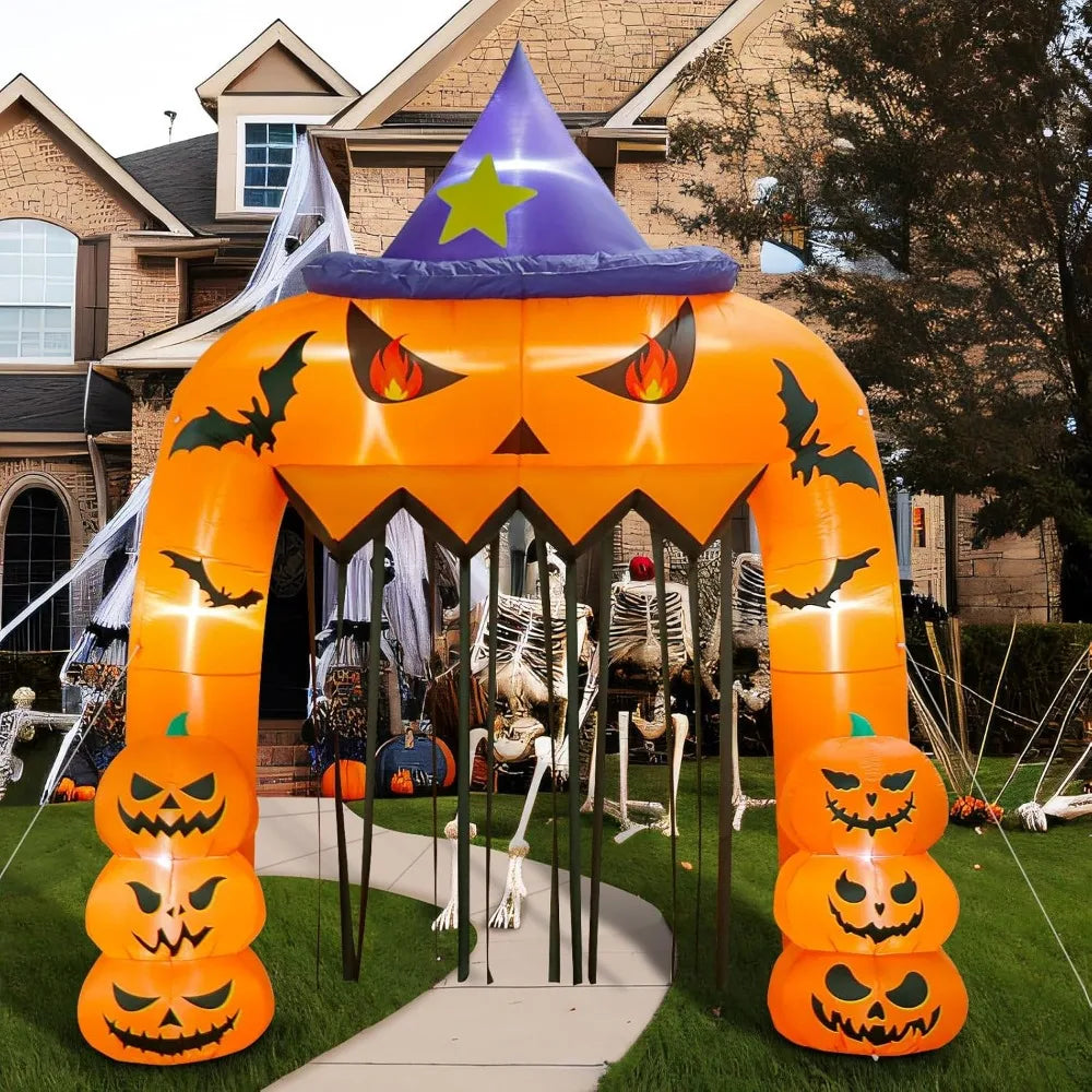 Halloween Inflatable Pumpkin Archway