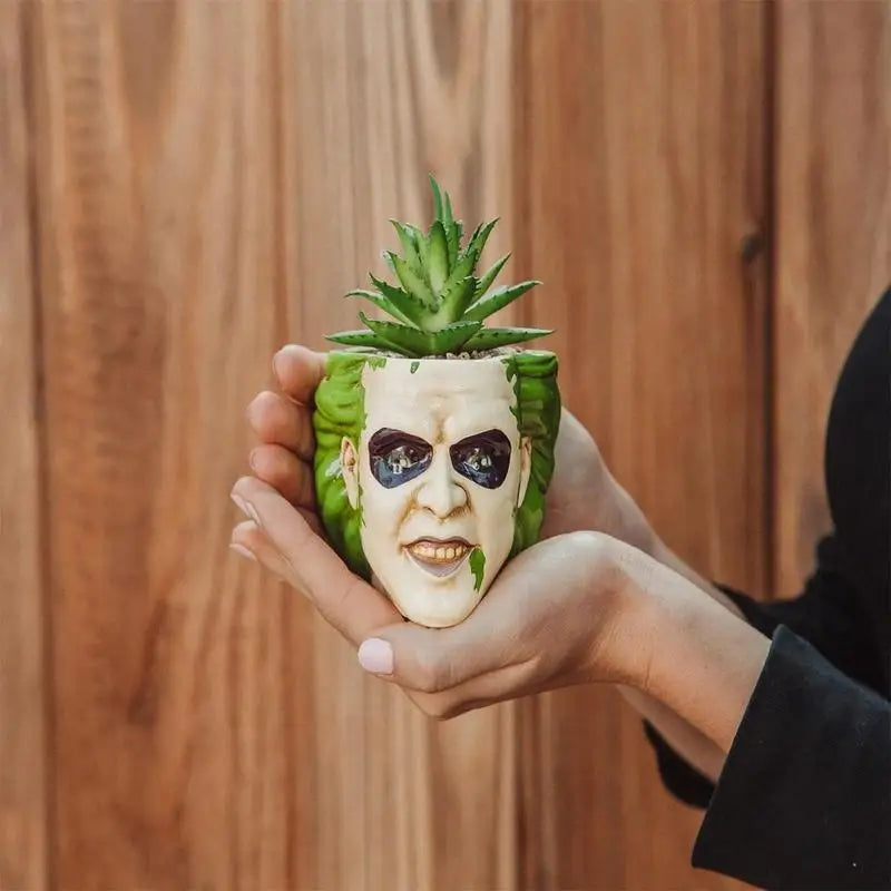 Horror Movie Character Flower Pot