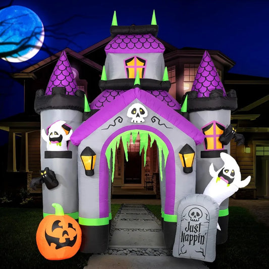 Haunted House Castle Archway Inflatable