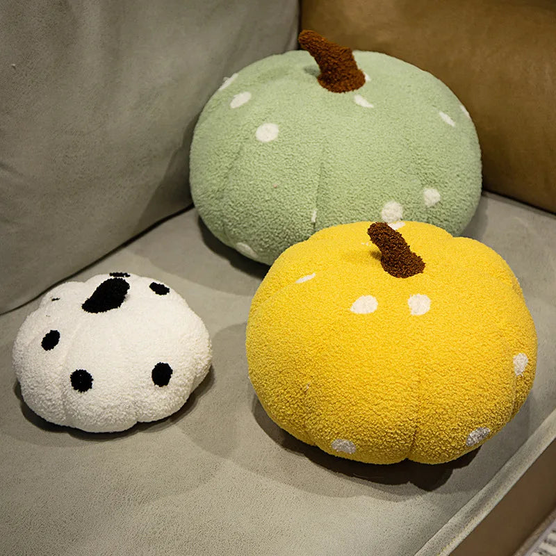 Colorful Plush Pumpkin Pillows