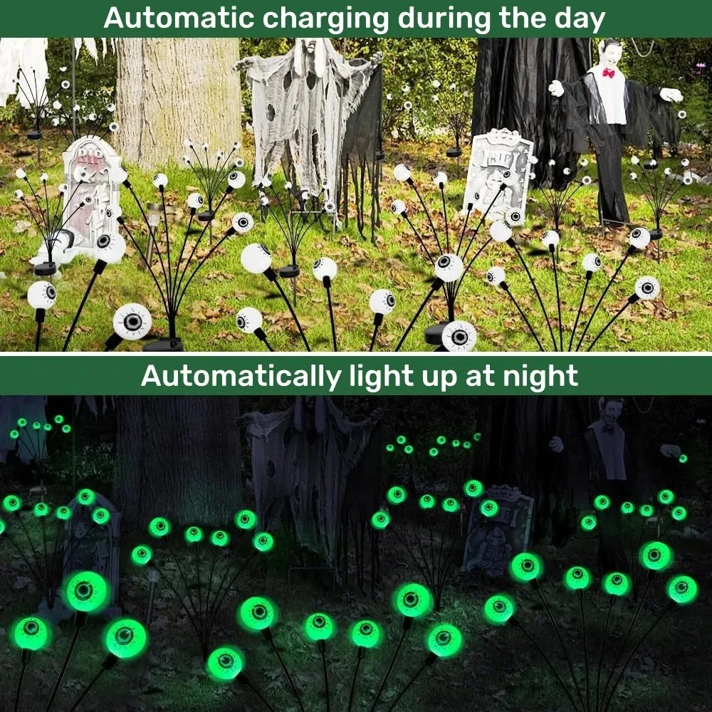 LED Eyeball Lights Solar Garden Lawn Lights