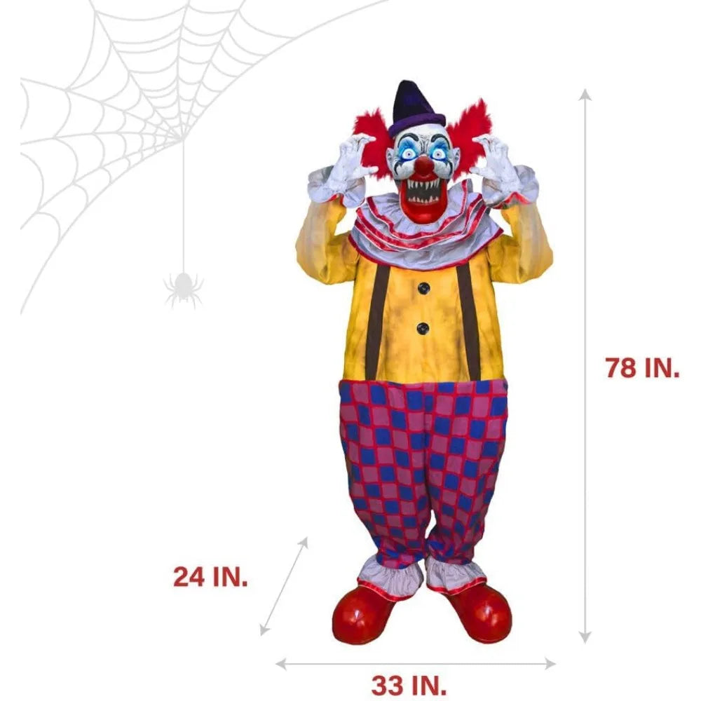 Motion-Activated Clown Animatronic