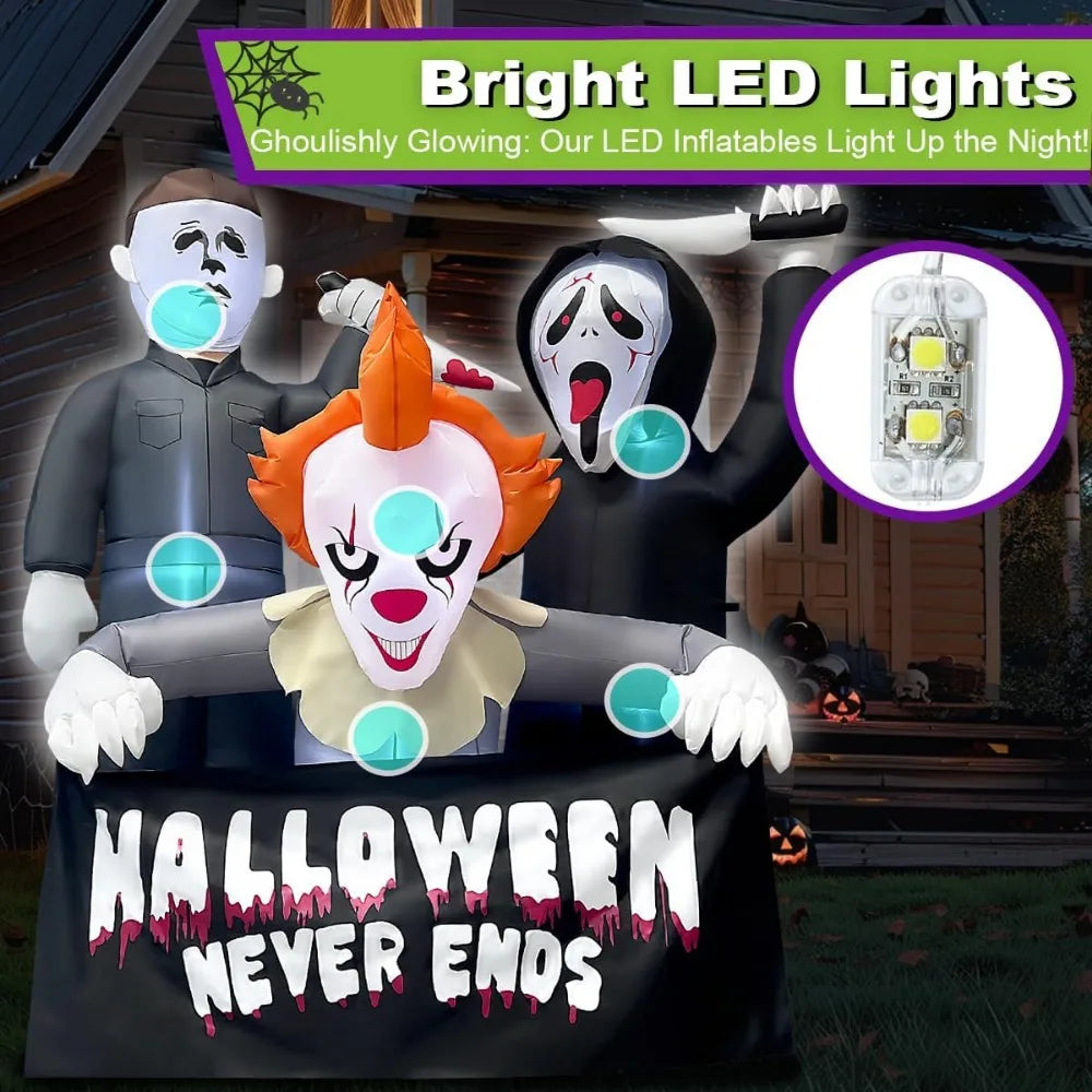 Halloween Inflatable Killers Decoration