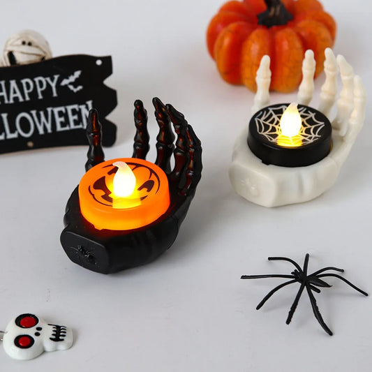 Halloween Ghost Hand Candle Holder