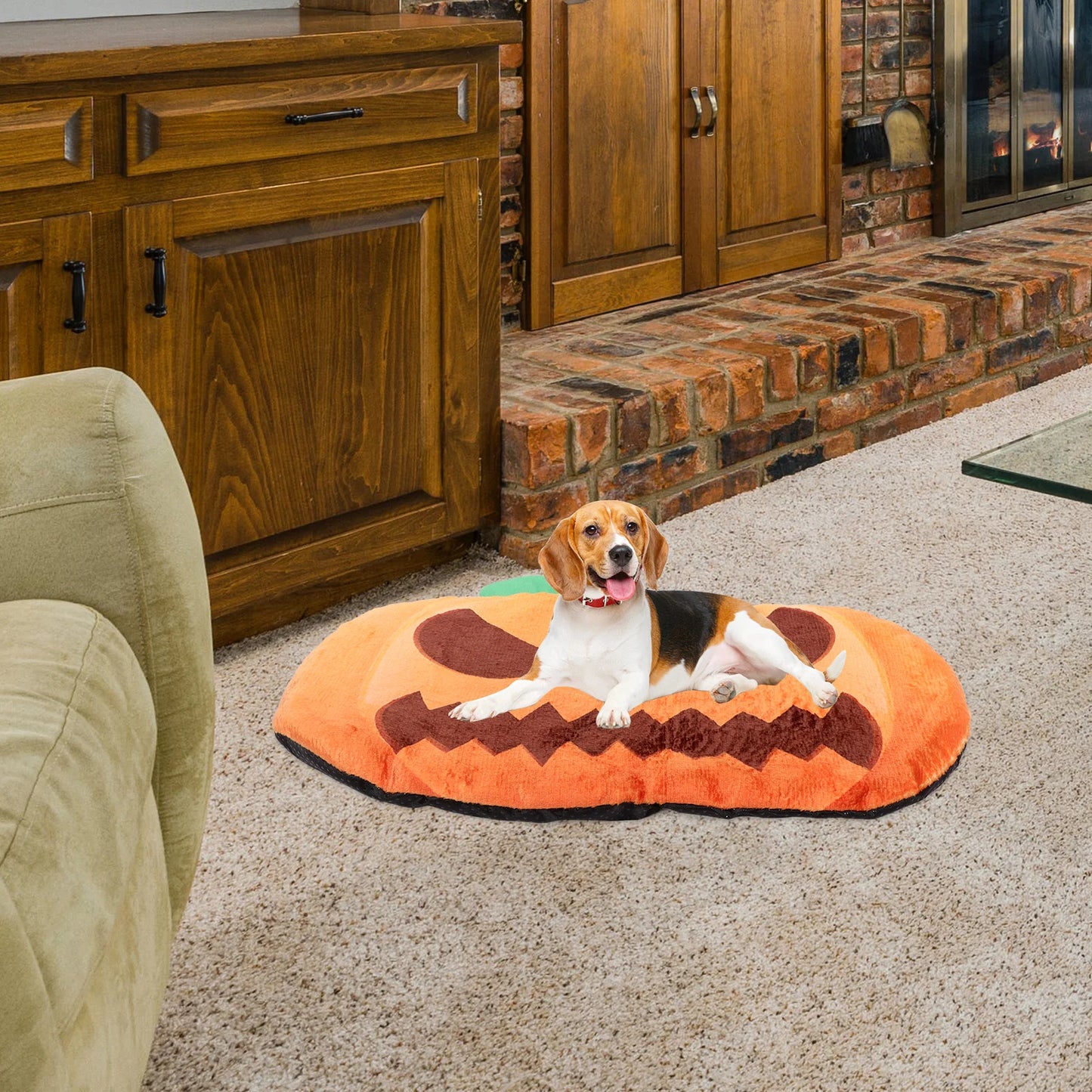 Pumpkin Pet Pad for Halloween