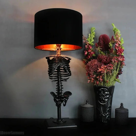 Skull Table Lamp 2024 Horror Atmosphere