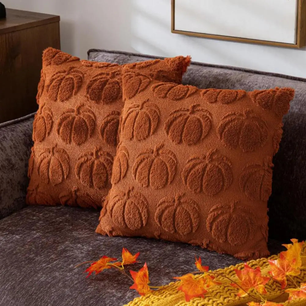 Halloween 3D Pumpkin Velvet Pillowcase