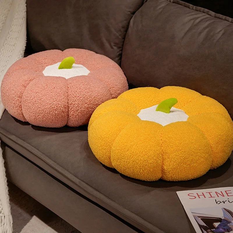 Simulation Pumpkin Futon Cushion