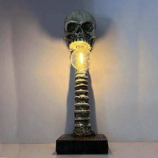 Skull Skeleton Table Lamp