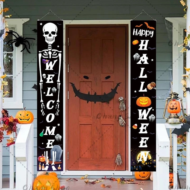 Halloween Porch Banners