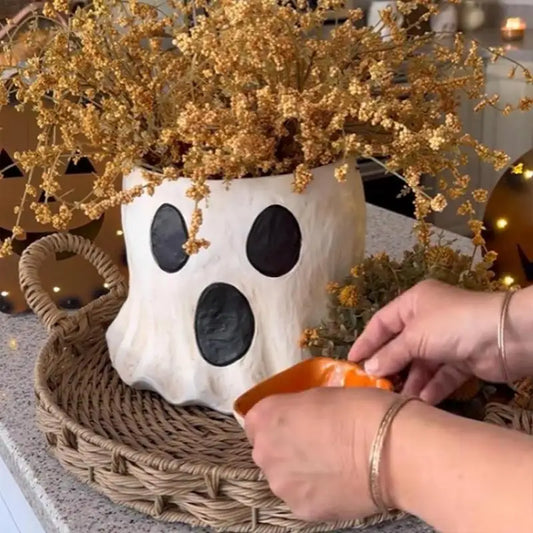 Halloween Ghost Planter