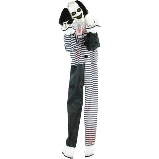 Standing Clown Halloween Animatronic