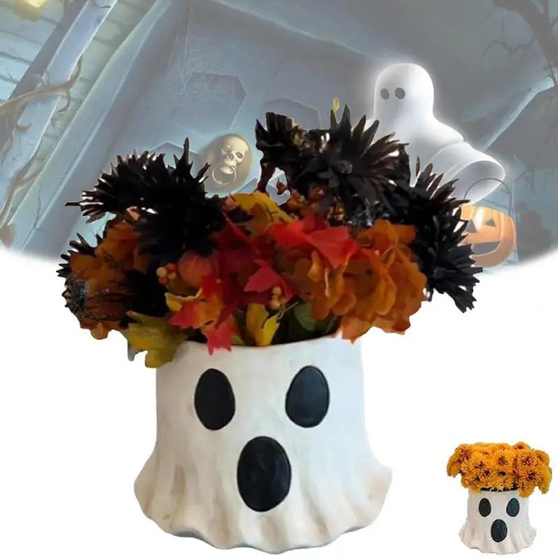 Halloween Ghost Planter