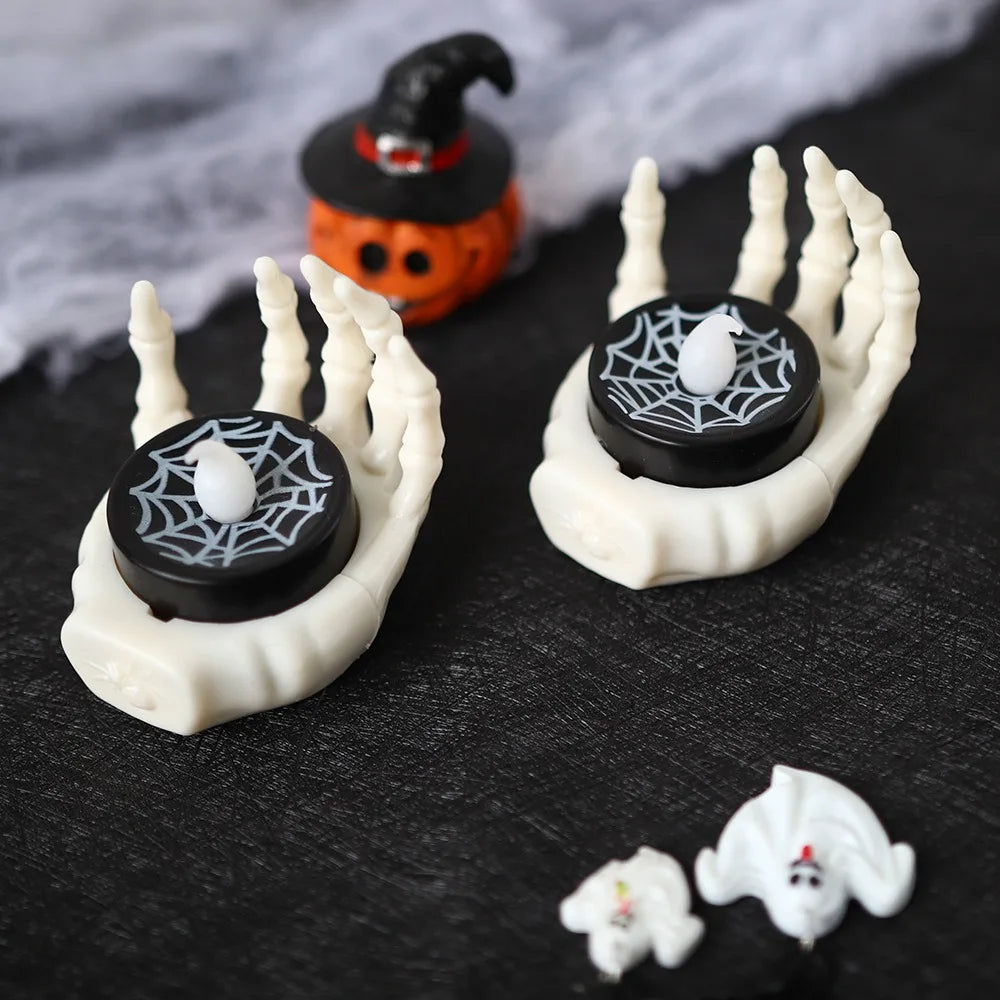 Halloween Ghost Hand Candle Holder