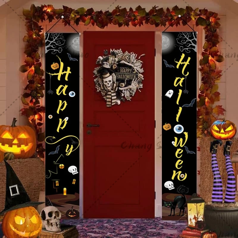 Halloween Porch Banners