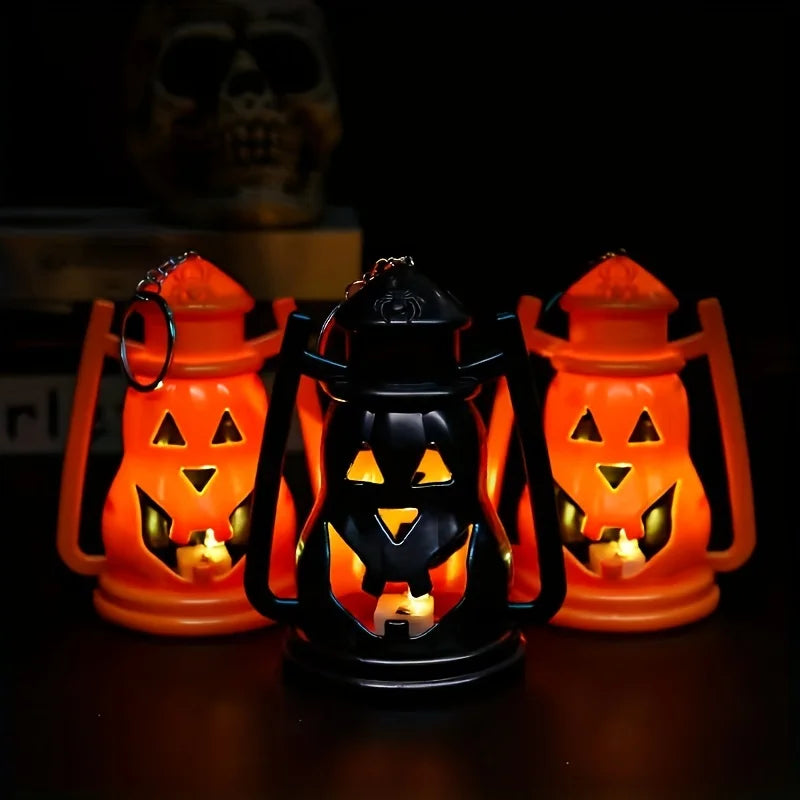 LED Pumpkin Ghost Lantern Lamp