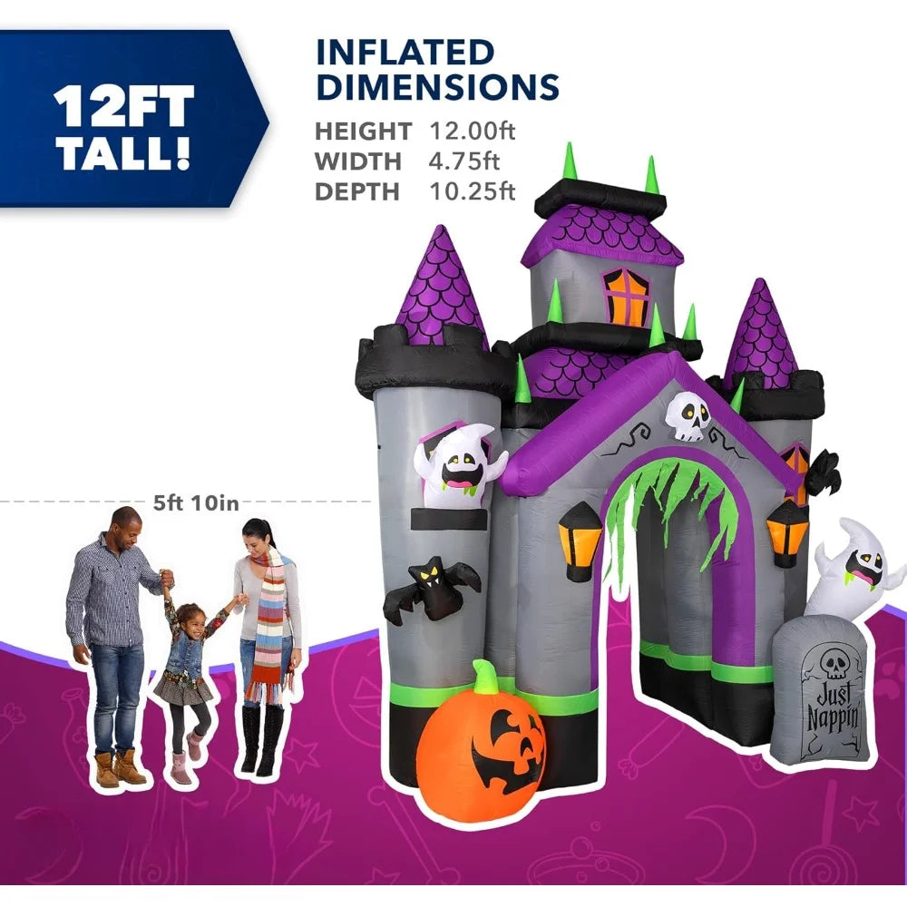 Haunted House Castle Archway Inflatable