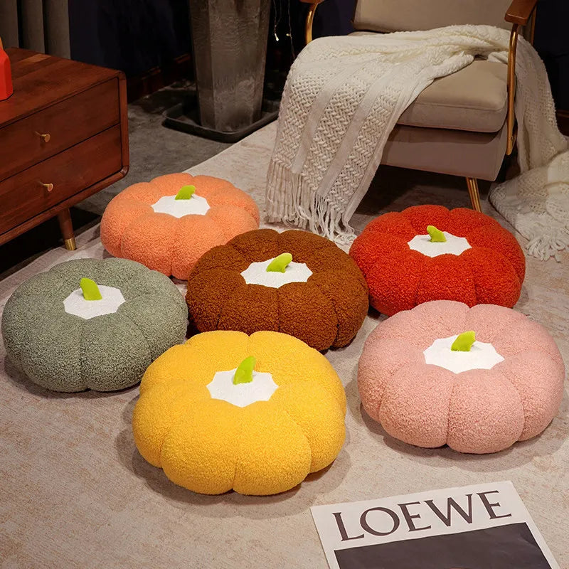 Simulation Pumpkin Futon Cushion