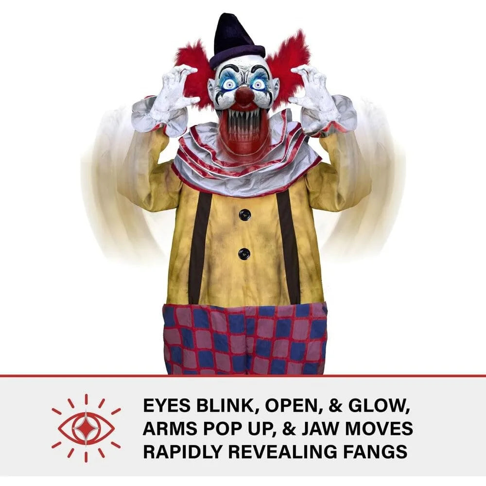 Motion-Activated Clown Animatronic