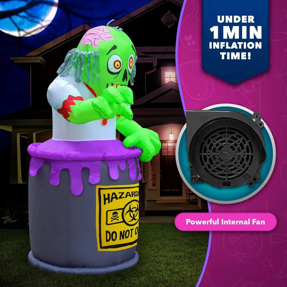 Zombie Barrel Inflatable