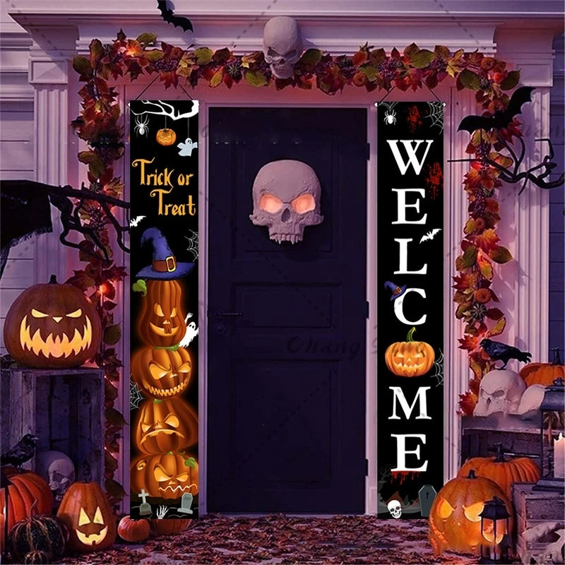 Halloween Porch Banners