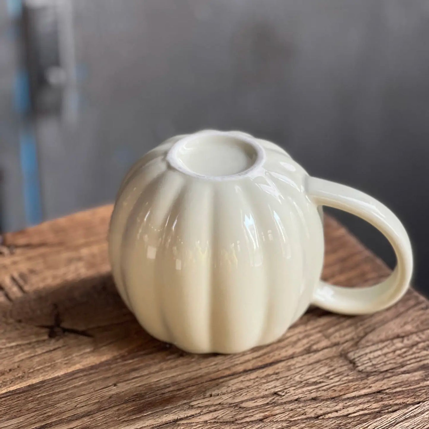 Halloween Pumpkin Ceramic Cup