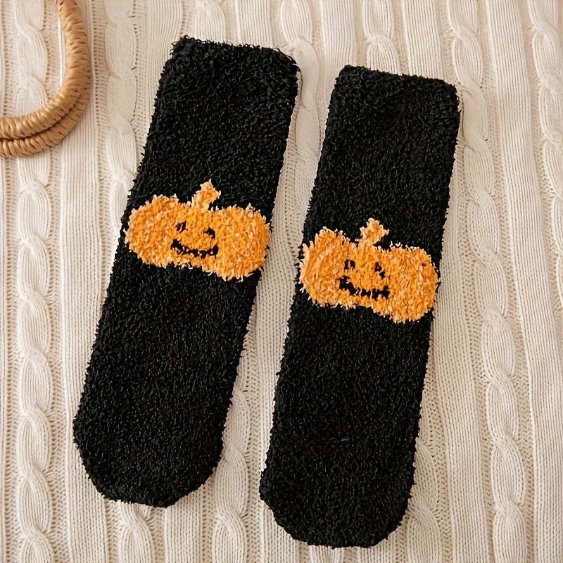 4-Pair Halloween Pattern Socks