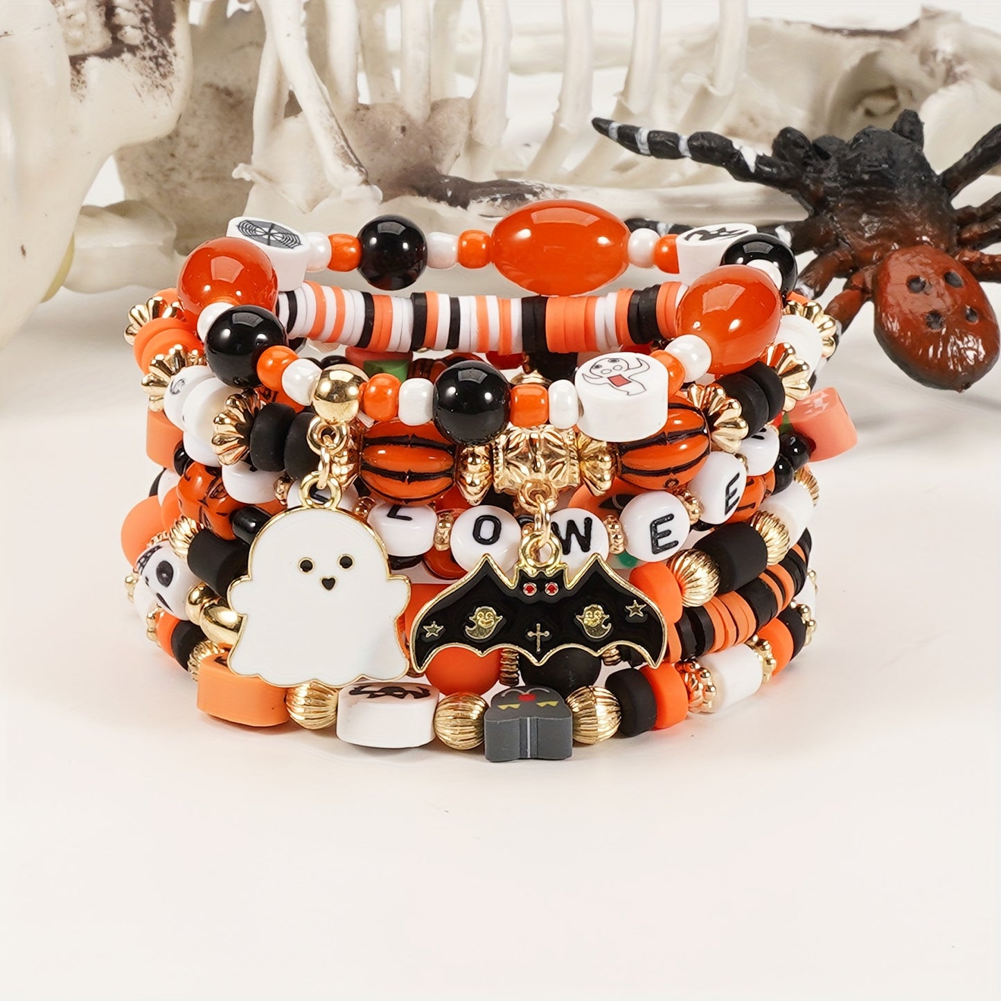 Halloween Multilayer Charm Bracelet Set