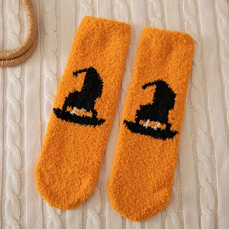 4-Pair Halloween Pattern Socks